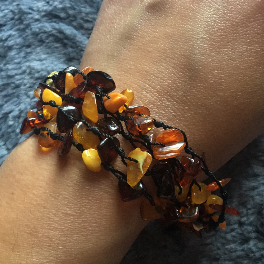 Amber bracelet